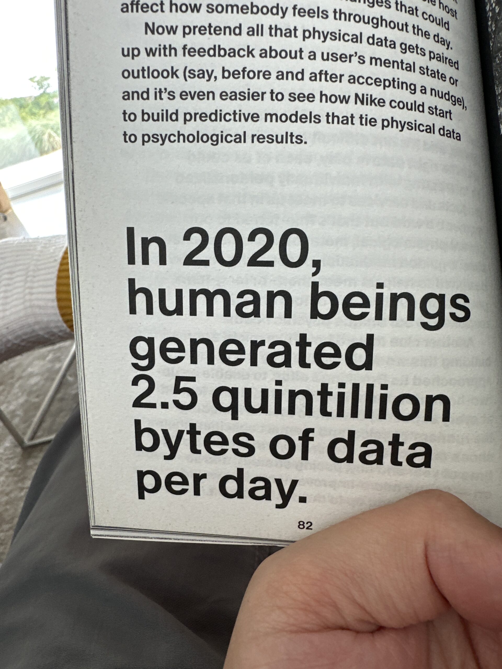 to psychological results.